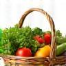 Fresh produce basket